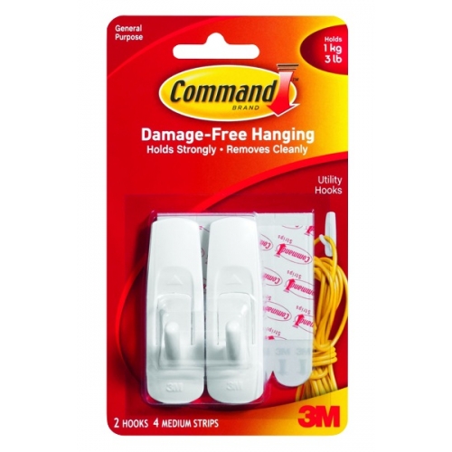 Command Hooks Medium 2 Pk. & Replacement Strips Hollywood Expendables
