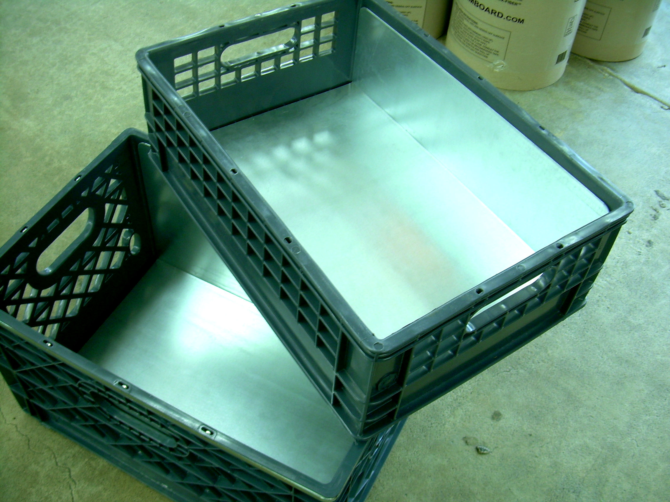 milk crate dunks