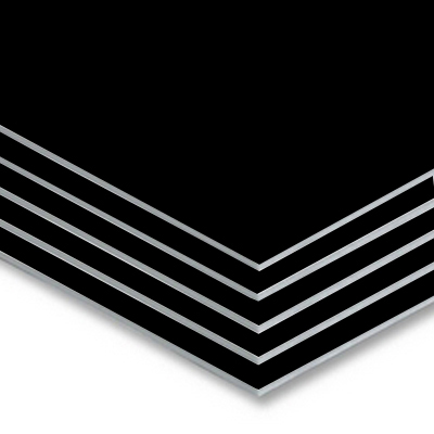 16x20 Black Foam Board Backing 3/16