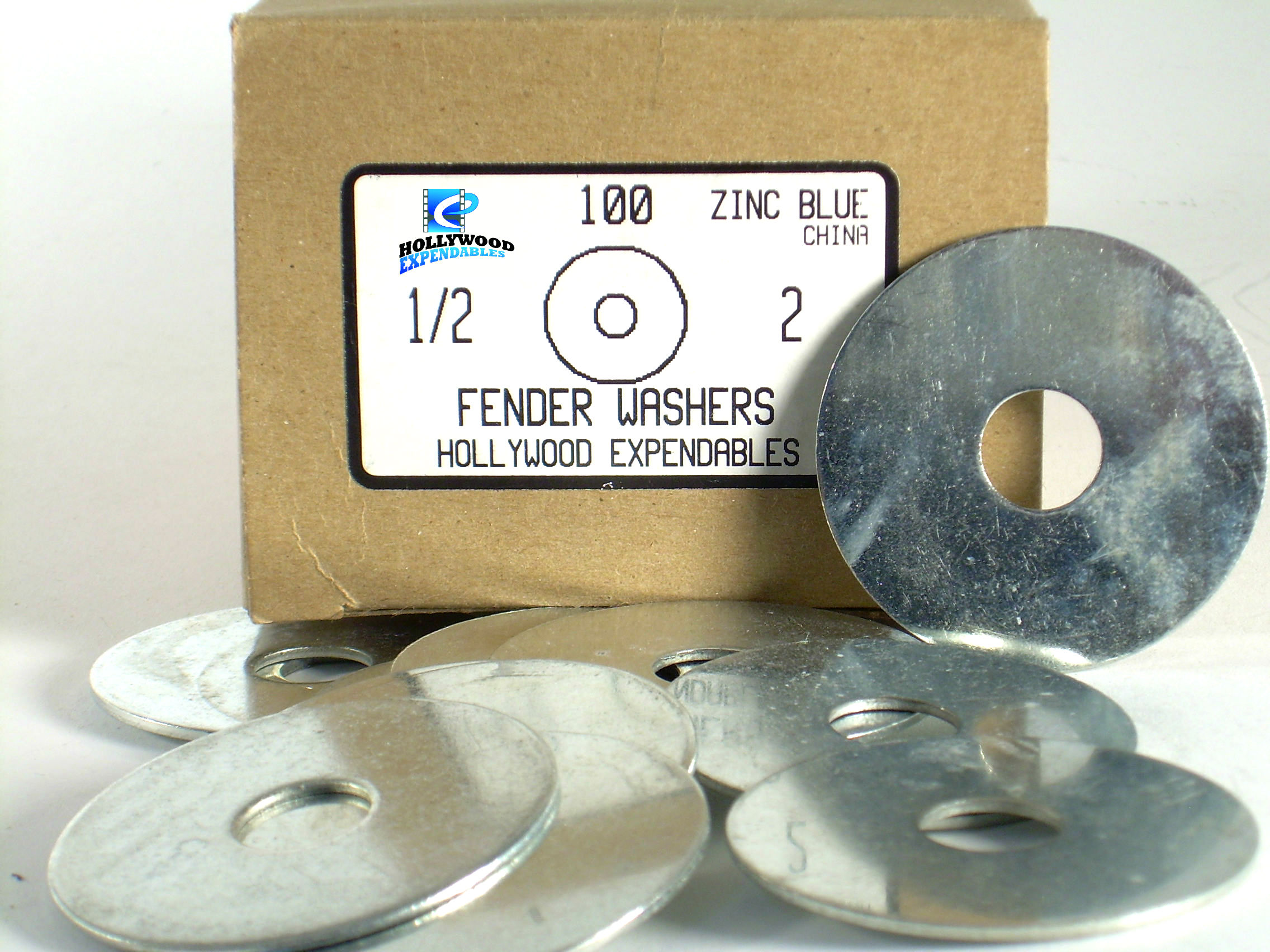 Fender Washer 1/2″ X 2 Box 100 Hollywood Expendables