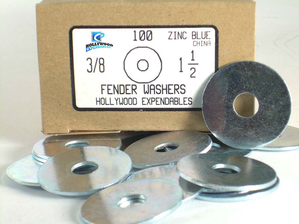 Fender Washer 3/8″ X 11/2″ Box 100 Hollywood Expendables