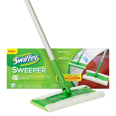 Swiffer Sweeper Dry and Wet Mop Starter Kit - 11 ct